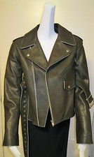 Celine Leather Jacket, New Without Tag, Size 40, 