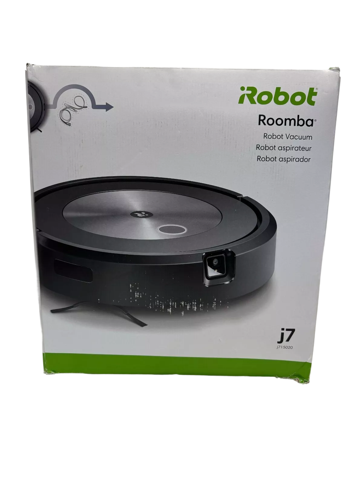 iRobot Roomba j7 Robotic Vacuum Cleaner 7150 WiFi Connected Graphite Open Box