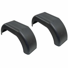 Mudguard for Trailer Wheels 10" Plastic Pair / Wing / Fender TR002