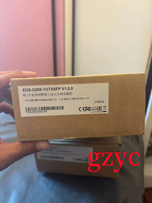 1PC New MOXA EDS-G205-1GTXSFP V1.0.0 Interface Module Fast via FedEx or DHL