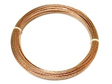 AC/DC Wire Soft Annealed Ground Wire Stranded Bare Copper 8 AWG Grounding 100 FT