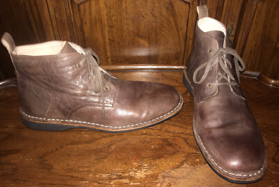 Andrew Marc Dorchester Chukka Leather Men Boots Size EU 47.5  display picture 2