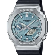 NEW CASIO G-SHOCK GBM2100A-1A2 G-STEEL TOUGH SOLAR BLUETOOTH WATCH
