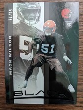MACK WILSON 2019 Panini Black /75 Card PWE