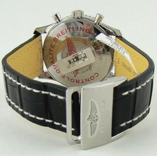 Breitling Navitimer Chronograph GMT 46mm Auto Steel Strap Warranty A24322121B2P2 6