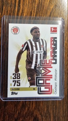 2025-26 Match Attax Bundesliga Oladapo Afolayan #196 St. Pauli Game Changer
