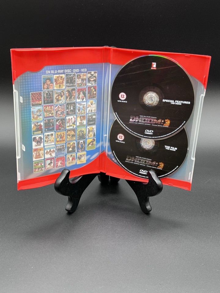 DVD Yash Raj Films Dhoom: 3 Bollywood Film by Aditya Chopra Aamir Khan ...