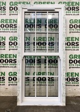 TALL BOX SASH WINDOW UPVC GEORGIAN BARS EXTERNAL EXTERIOR DOUBLE GLAZED PVC