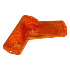 New International Scout 80 800 Amber Turn Signal Parklight Lenses 1 Pair