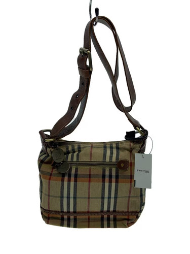 BURBERRY LONDON Stained Shoulder Bag -- BEG Check
