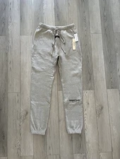 Size Small - Essentials Fear Of God Dark Oatmeal Sweatpants