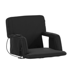 Flash Furniture Malta Stadium Seat with Heated Back and Seat, 6 Recline Position