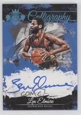 2015-16 Panini Court Kings Calligraphy Sapphire 7/25 Len Elmore #C-LE Auto 1u6