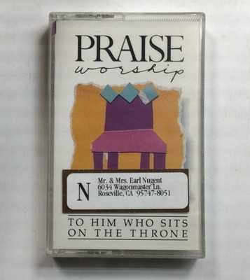 Praise Worship To Him Who Sits On The Throne Cassette HM004