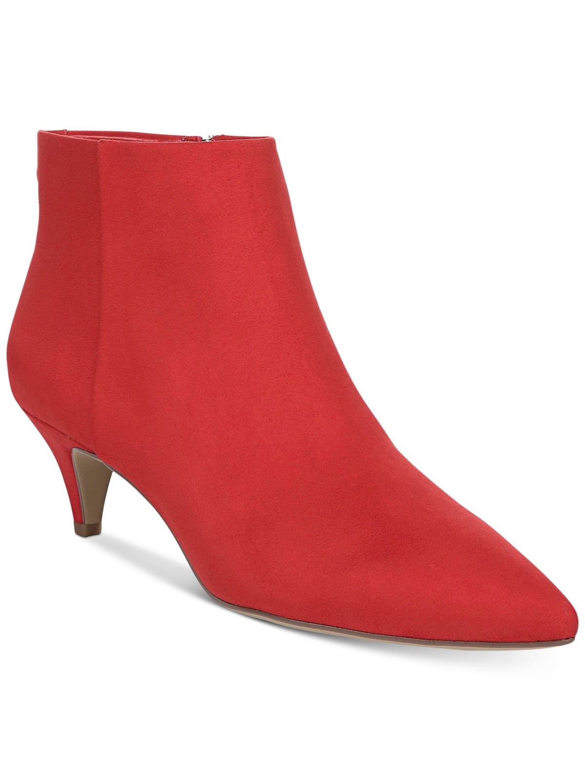 CIRCUS BY SAM EDELMAN Womens Red Logo Kirby Pointed Toe Kitten Heel Booties 6 M
