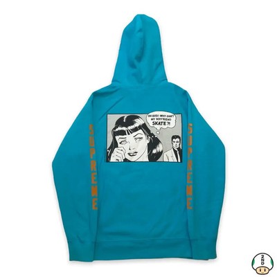 Zip Up Trendy Hoodies Supreme X Thrasher Boyfriend Hoodie Supreme