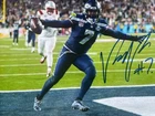 Uchenna Nwosu Signed 8x10 Photo Super Bowl LX Pick 6 TD Seahawks Autographed