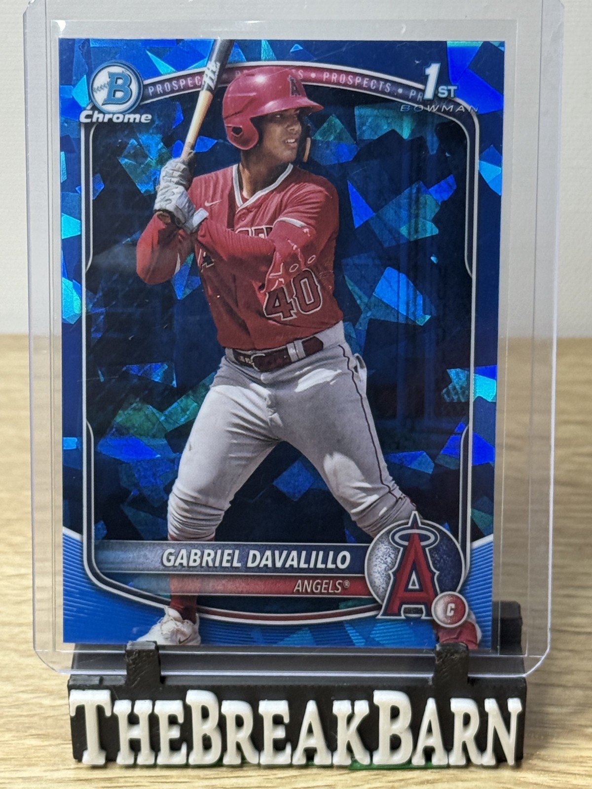 2025 Bowman Chrome Sapphire - Gabriel Davalillo 1st ANGELS