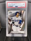 2025 Topps Chrome Black Shohei Ohtani Refractor /199 #50 PSA 9 Dodgers