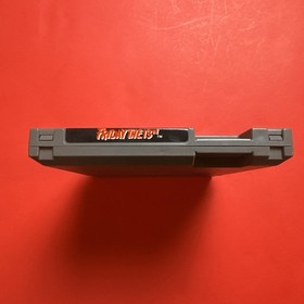 Friday the 13th Authentic Nintendo NES Game  Cart + Instruction Manual