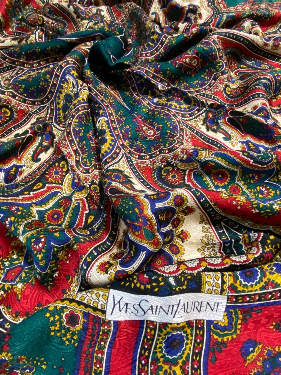 Saint Laurent with Vintage Scarves & Wraps for Women for sale | eBay