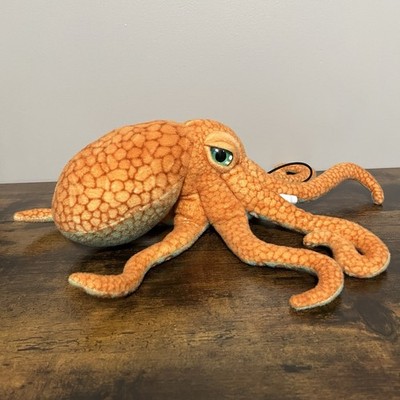 Wishpets Octopus 16  Plush Orange Stuffed Animal