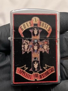 Guns N' Roses Appetite For Destruction Windproof/flint Lighter -Axl Rose - Slash