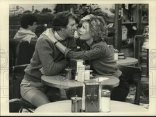 1983 Press Photo Granville Van Dusen and Linda Carlson, "Sutters Bay" co-actors