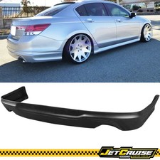 Fits 11-12 Honda Accord Sedan 4dr Oe Style Rear Bumper Lip Spoiler Black Pp Fits 11-12 Honda Accord Sedan 4dr Oe Style Rear Bumper Lip Spoiler Black Pp