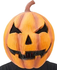 Pumpkin Mask Scary Latex Full Head Masks Fancy Dress for Halloween Costume Party