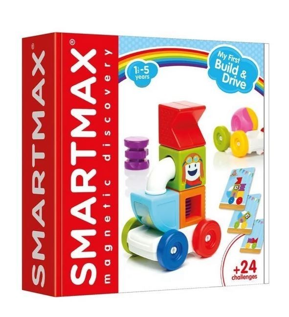 SmartMax My First Build & Drive jeu de construction magnetique pour enfant