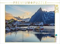 Calvendo Puzzle Hafen Von SakrisøY, Lofoten | 1000 Teile Lege-GrößE 64X48Cm Foto