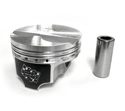 Engine Works 250615-020 Forged Pistons, Fits GM LS 6.0L/6.2L, Flat Top, 2-Valve,