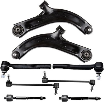 8PCS Front Control Arm Ball Joint Tie Rod End Kit 2009-2013 Cube Versa