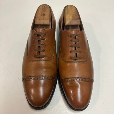 VGUC Crockett & Jones x Ralph Lauren Cap Toe Oxford Bench Made England 10.5 Crockett & Jones Connaught 2 Cap Toe Dress Shoe – The  main image 2
