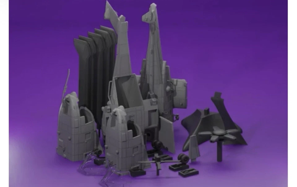 HH-101A CAESAR Aeronautica Militare italiana scala 1/72 Elicottero Modellismo - Immagine 3 di 4