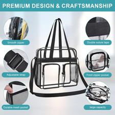 WeBlog - Prezzo Borsa Trasparente, 30 x 30 x 15 c Donna con Tasche con
