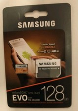 Samsung EVO 128GB Class 10 - MicroSDXC Memory Card - MBMP128G