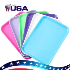 Dental Autoclavable Trays Plastic Instrument Set Up Flat Tray Size B Bandejas