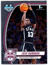 2024-25 Bowman University Chrome #35 Josh Hubbard
