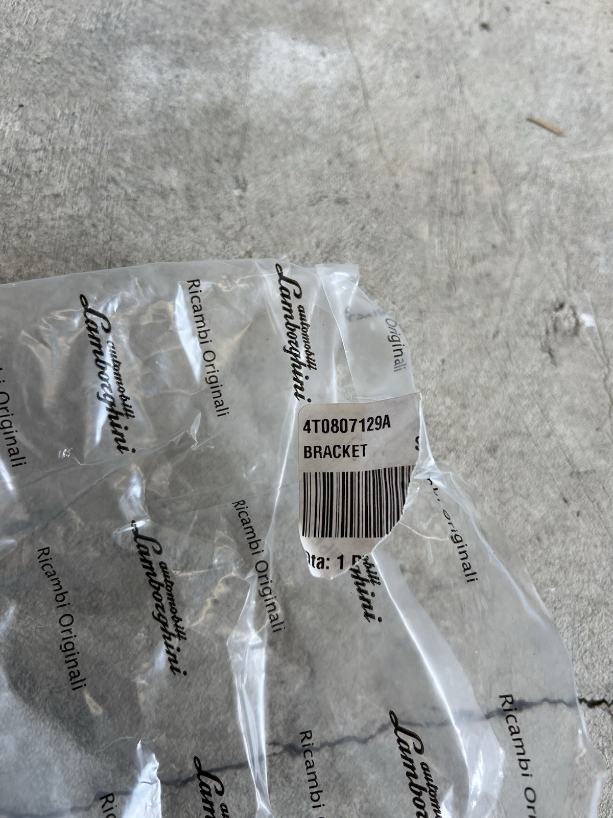 LAMBORGHINI HURACAN LP610 FRONT DRIVER LEFT BRACKET OEM 4T0807129A