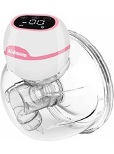Aidmom Breast Pump Hands Free,Double Wearable Pumps for Breastfeeding with 3...