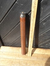 Vintage Kamerastativ mit Lederbezug - klappbare / verstellbare Beine 0,138 cm hoch