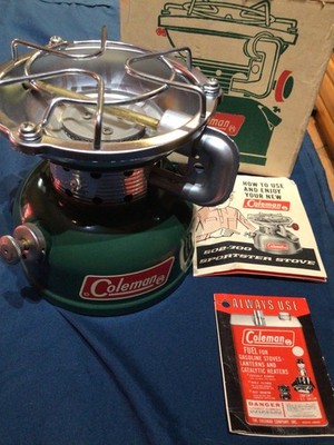 NEW Vintage 1971 COLEMAN Model 502-700 One Burner Sportster Stove NIB unfired 71
