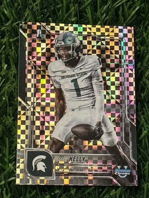 2025 Bowman Chrome U Omari Kelly 1st Rookie Prospect X-Fractor SP RC #38