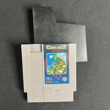Commando (Nintendo Entertainment System, 1986) Tested And Working