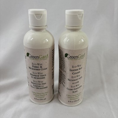 Green Guard Leather Cleaner Eco-Wise Home Care Furniture LEATHER and FABRIC CARE