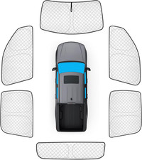 6Pcs Thicken Sun Shades for Ford Maverick 2022-2025 Accessories, Custom Fit Full