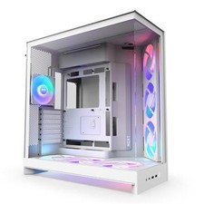 Nzxt H9 Flow Rgb+ Mid Tower Case White E-Atx/Atx/M-Atx/M-Itx