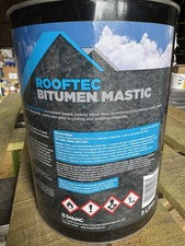 BULKBUY DEAL Rooftec Bitumen Mastic 12 X 1L FREE DELIVERY (ref T991)